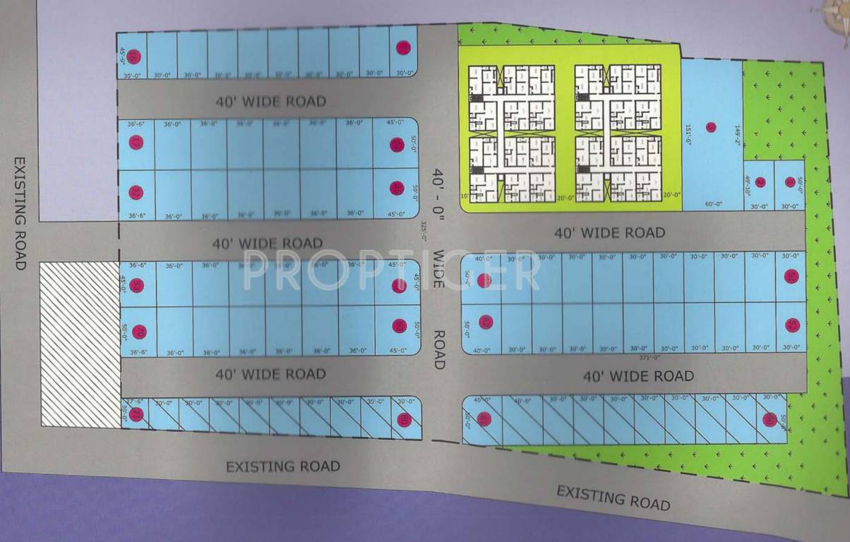 stbl projects limited lakshmi prasanna gardens apartment Layout Plan
