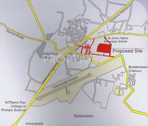 stbl-projects-limited lakshmi-prasanna-gardens-apartment Location Plan