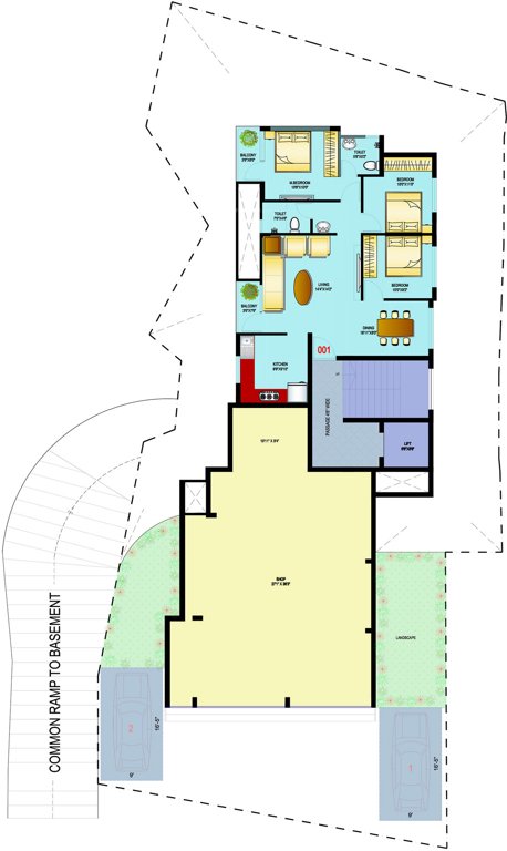 Images for Cluster Plan of Bhandary Meridian