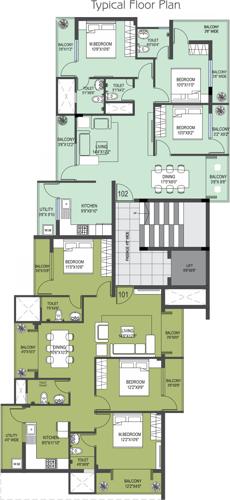 Images for Cluster Plan of Bhandary Meridian