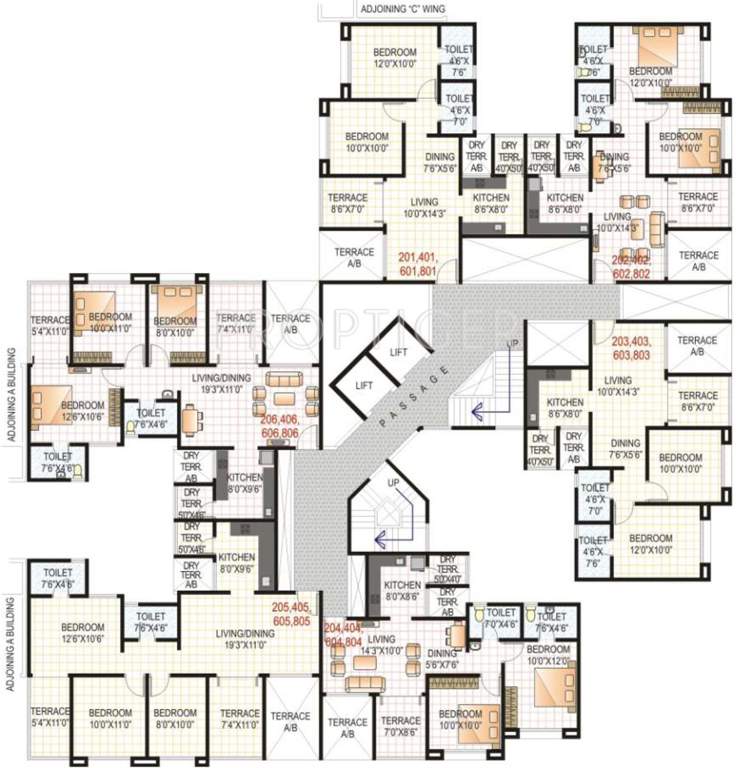  rose e mehar Images for Cluster Plan of GK Rose E Mehar