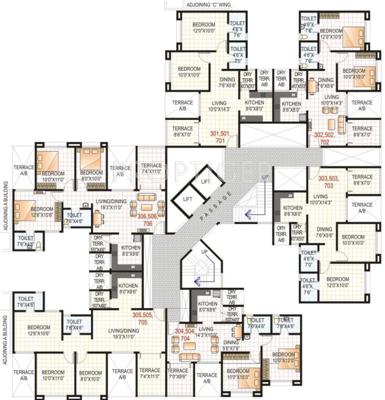 Images for Cluster Plan of GK Rose E Mehar rose-e-mehar Images for Cluster Plan of GK Rose E Mehar
