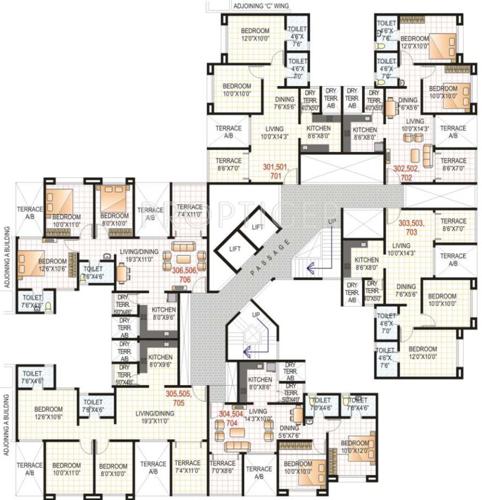 Images for Cluster Plan of GK Rose E Mehar rose-e-mehar Images for Cluster Plan of GK Rose E Mehar