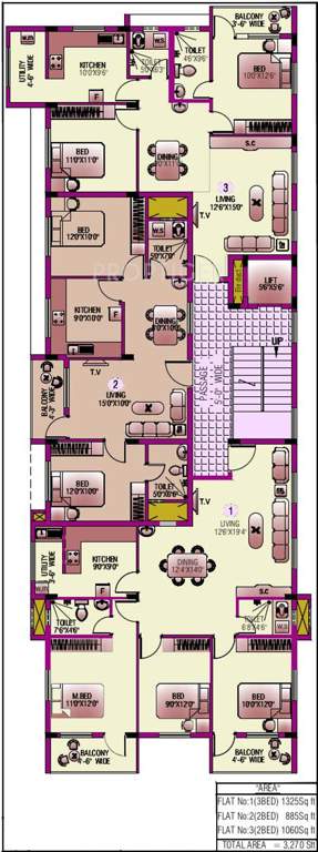 Images for Cluster Plan of Poonam Shaligram