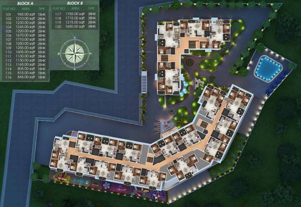 Images for Master Plan of Bhandary Park Inn