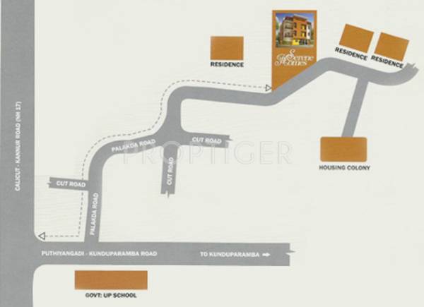 Images for Location Plan of Express Serene Homes