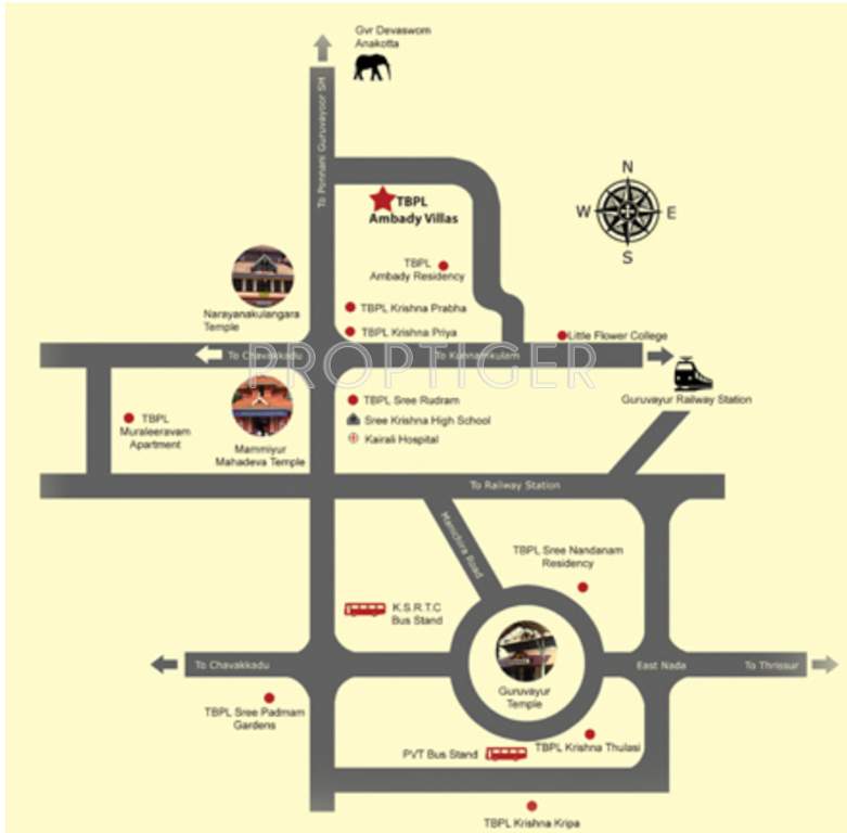 Images for Location Plan of TBPL Ambady The Villas Phase 2