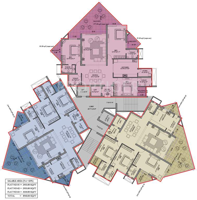  atlantis Images for Cluster Plan of Land Atlantis