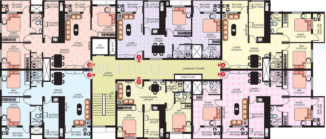 park Images for Cluster Plan of Poonam Park