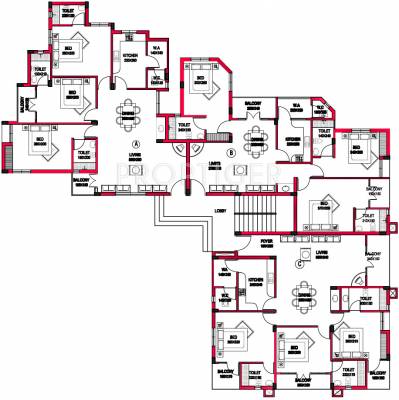 Images for Cluster Plan of Express Campus Residency