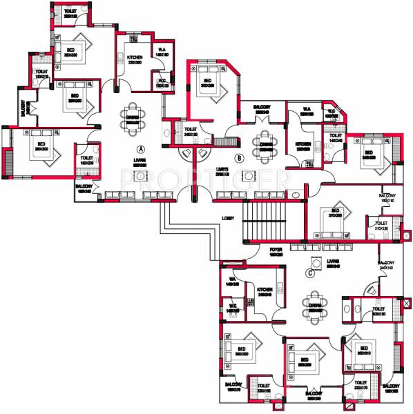 Images for Cluster Plan of Express Campus Residency