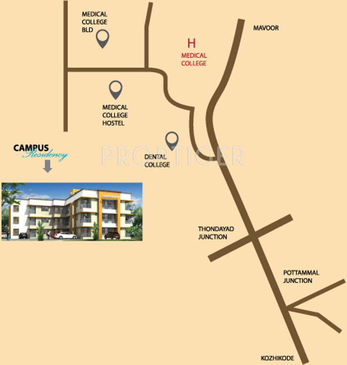 Images for Location Plan of Express Campus Residency