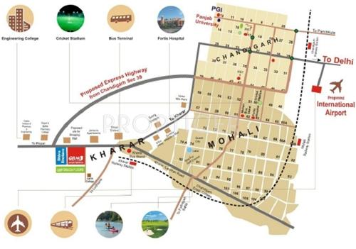 Images for Location Plan of Bhakti GBM Apartments