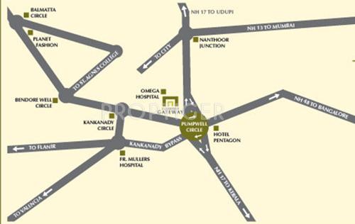  classique-gateway Images for Location Plan of Mahabaleshwara Classique Gateway
