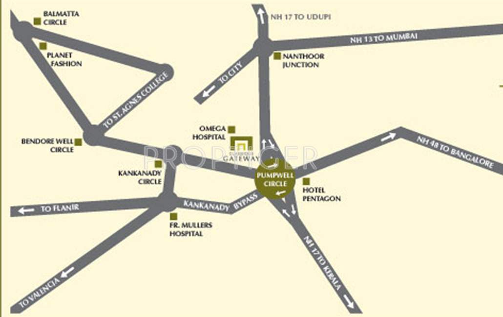  classique gateway Images for Location Plan of Mahabaleshwara Classique Gateway