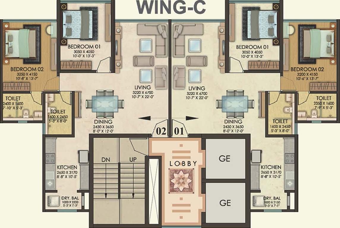  paris Images for Cluster Plan of Kanakia Paris