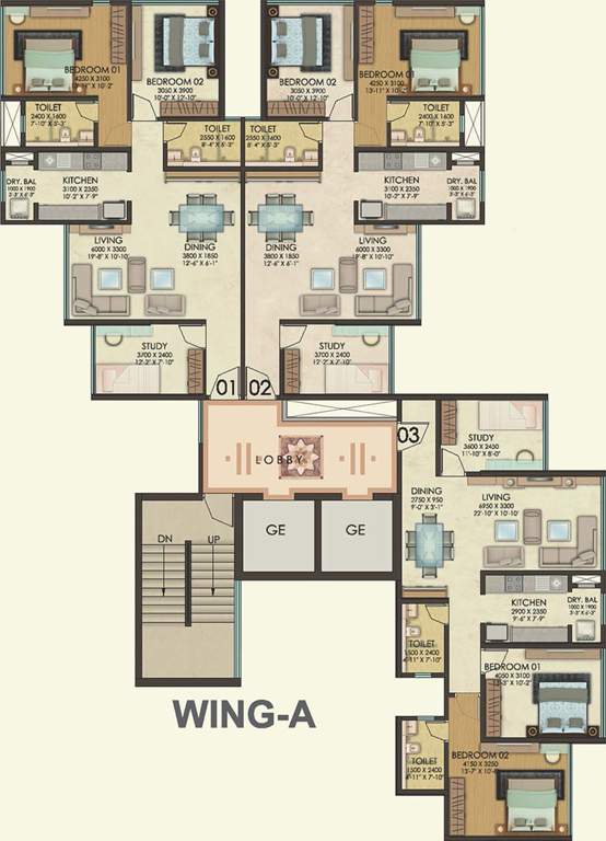  paris Images for Cluster Plan of Kanakia Paris