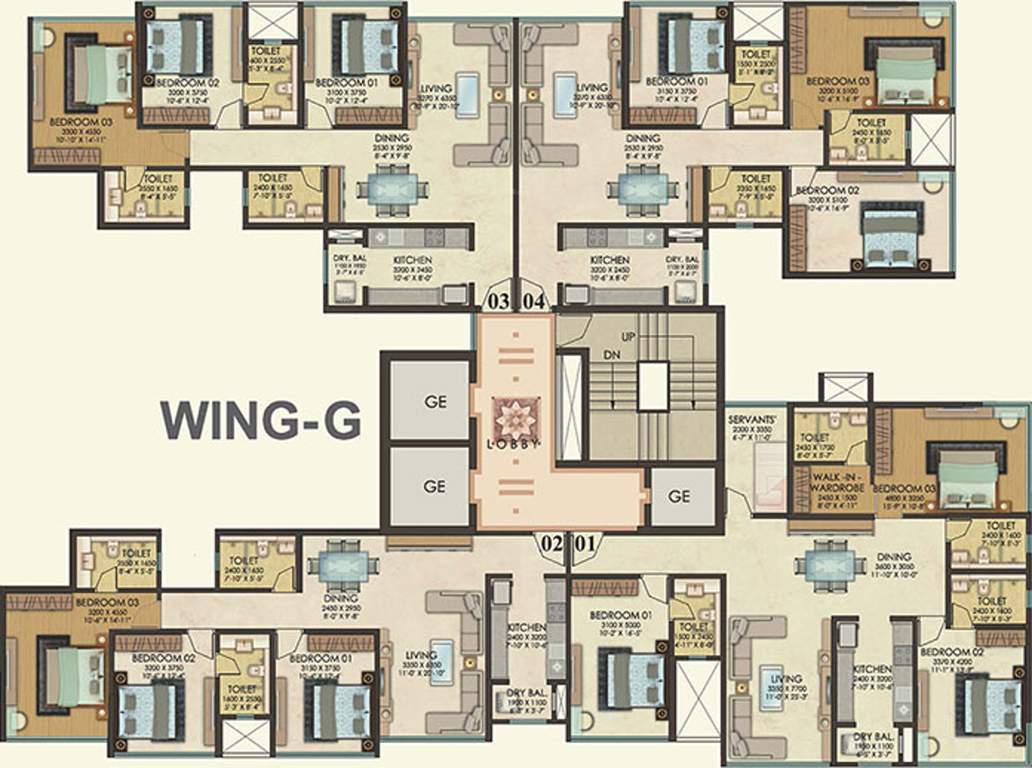  paris Images for Cluster Plan of Kanakia Paris