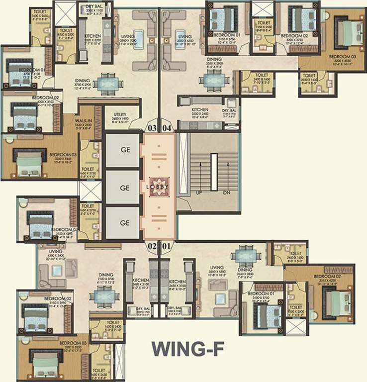  paris Images for Cluster Plan of Kanakia Paris