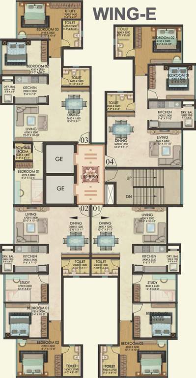  paris Images for Cluster Plan of Kanakia Paris