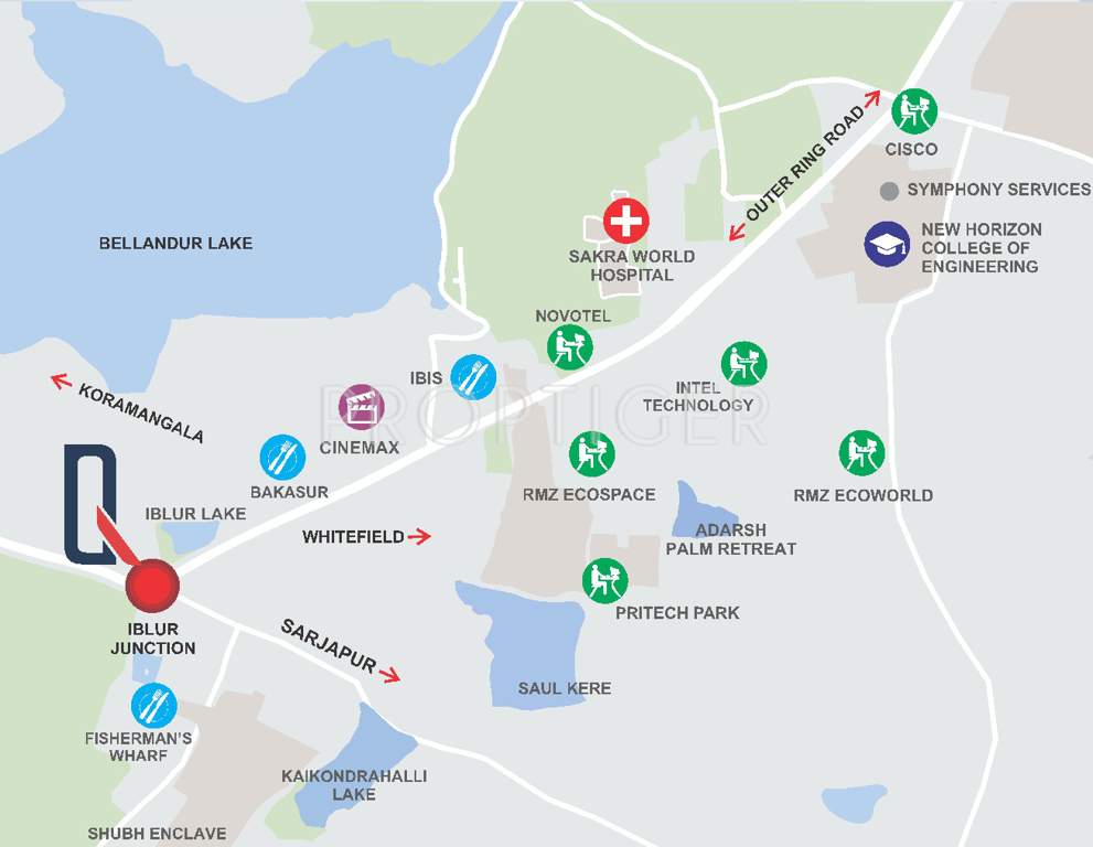  marq Images for Location Plan of RMZ Marq