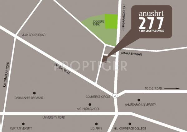 Images for Location Plan of Samruddhi Anushri 277