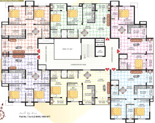 Images for Cluster Plan of Vishwas Imperial