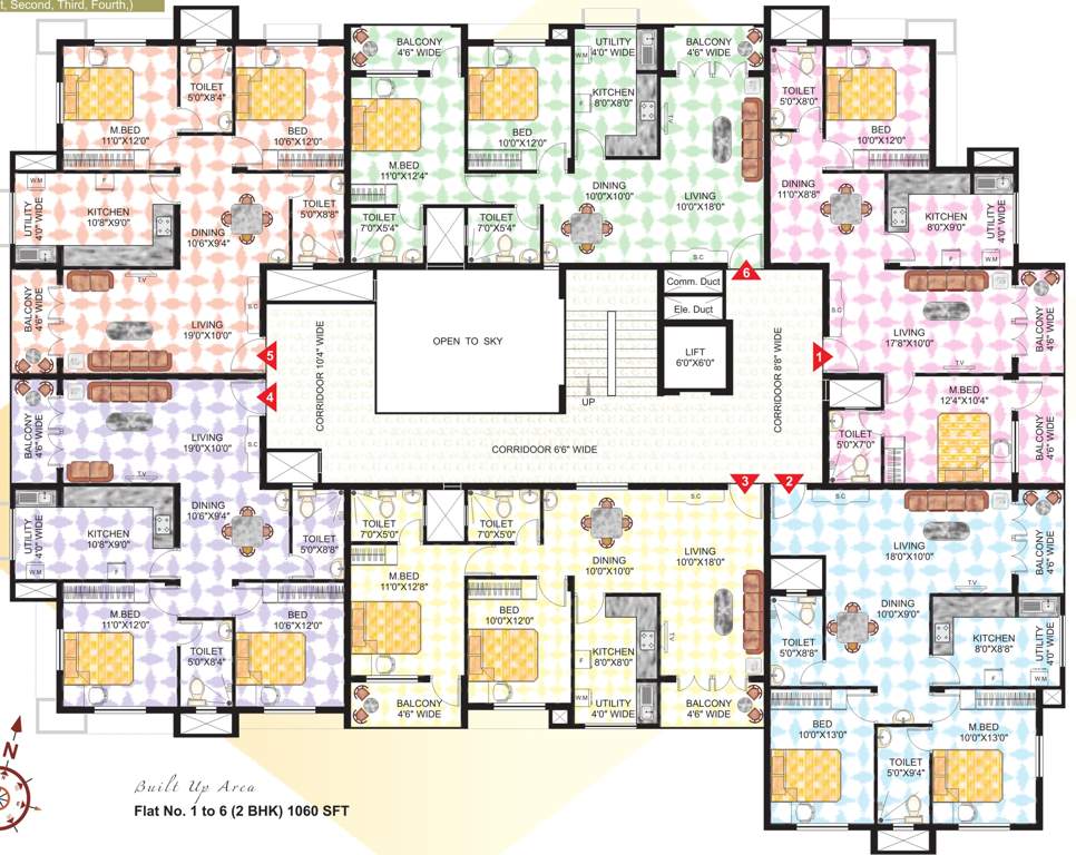 Images for Cluster Plan of Vishwas Imperial
