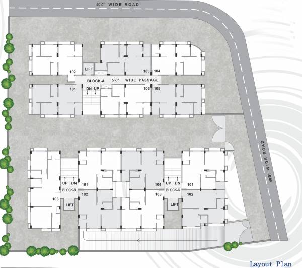  anushri-residency Layout Plan