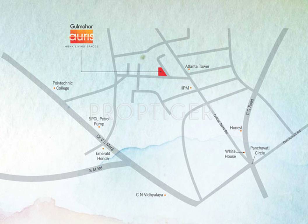 Images for Location Plan of Trilokesh Gulmohar Auris