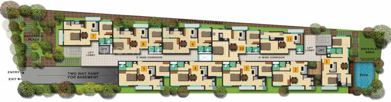 Images for Cluster Plan of Vikram Metropolis