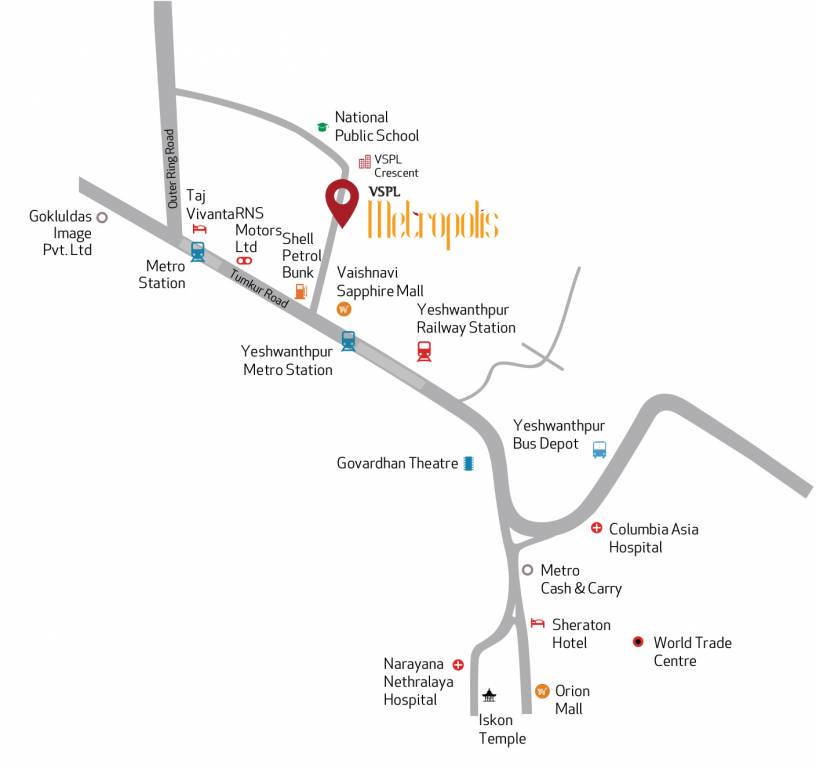 Images for Location Plan of Vikram Metropolis