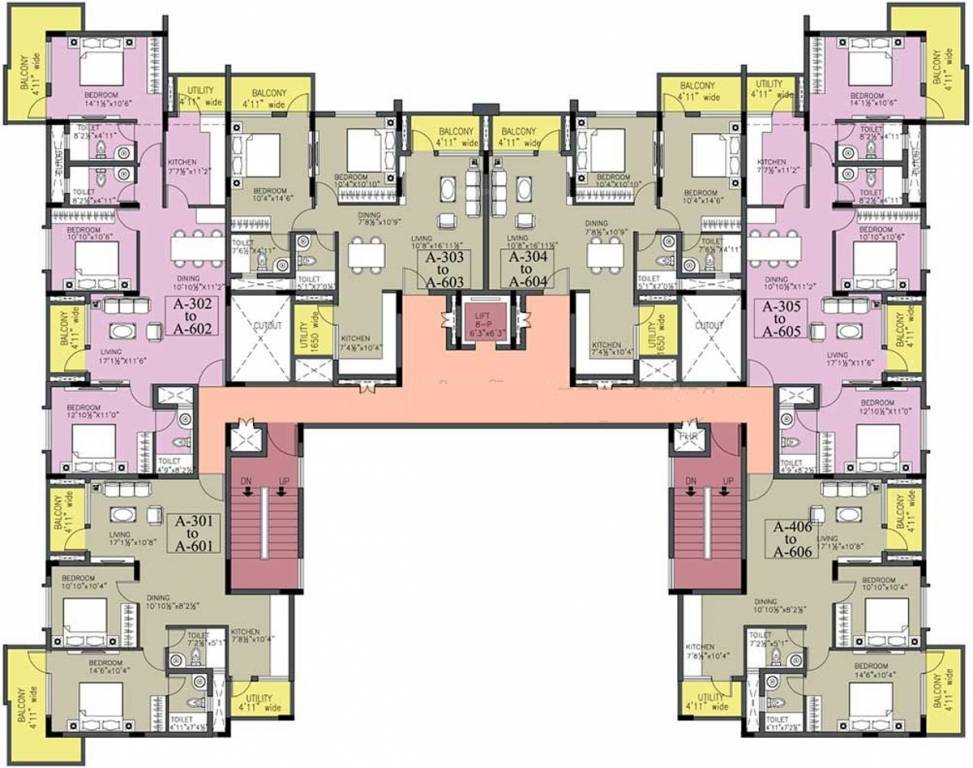  pride Images for Cluster Plan of Mittal Pride