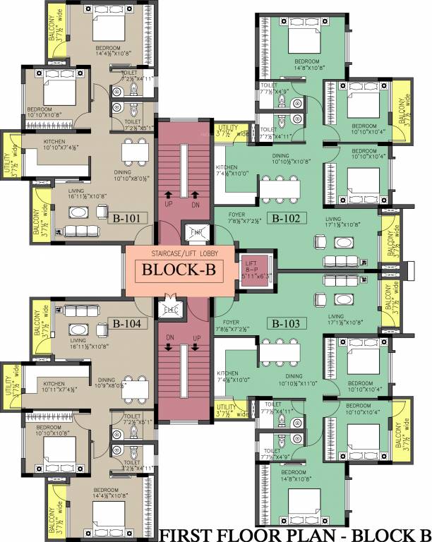 pride Images for Cluster Plan of Mittal Pride