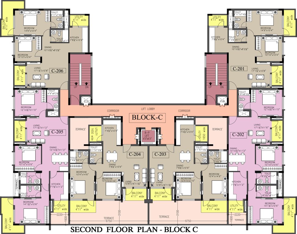  pride Images for Cluster Plan of Mittal Pride