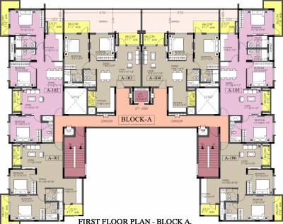  pride Images for Cluster Plan of Mittal Pride