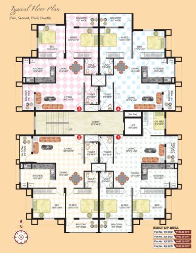 Images for Cluster Plan of Vishwas Zahra Residency