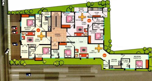 Images for Cluster Plan of Vikram Structures Pvt Ltd Vishwas Tulip