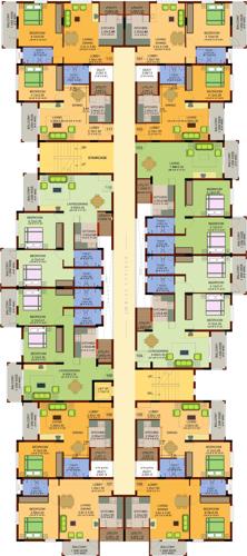  blossom Images for Cluster Plan of Mittal Blossom