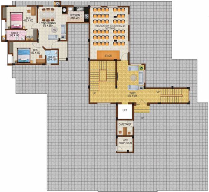 Images for Cluster Plan of TBPL Swetha Residency Block II
