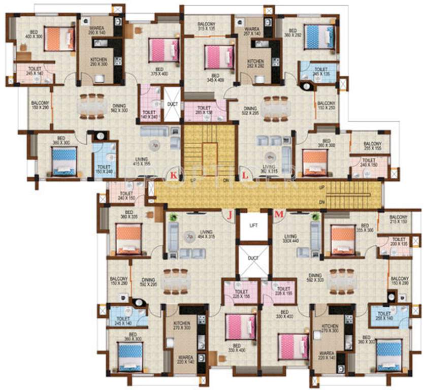 Images for Cluster Plan of TBPL Swetha Residency Block II