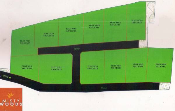 Layout Plan misty-woods Layout Plan
