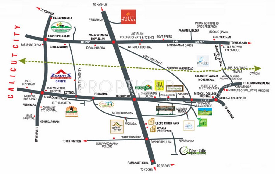 Images for Location Plan of Zealots Property Management Brook Field