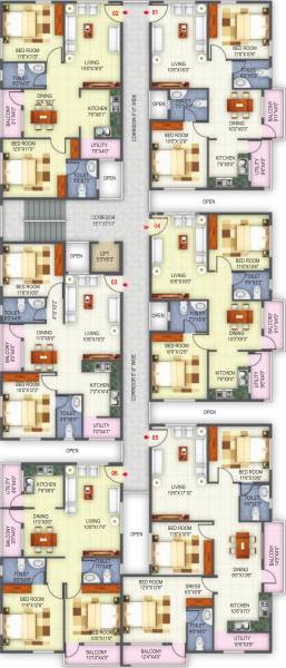 Images for Cluster Plan of SM Silver Oak Images for Cluster Plan of SM Silver Oak