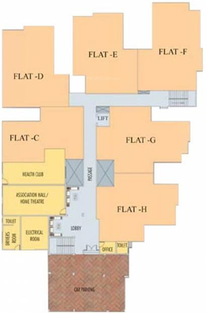 Images for Cluster Plan of TBPL Swetha Residency Block I