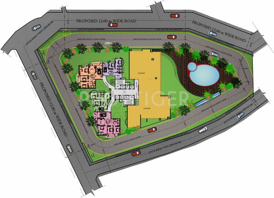 Images for Cluster Plan of Land Solitaire