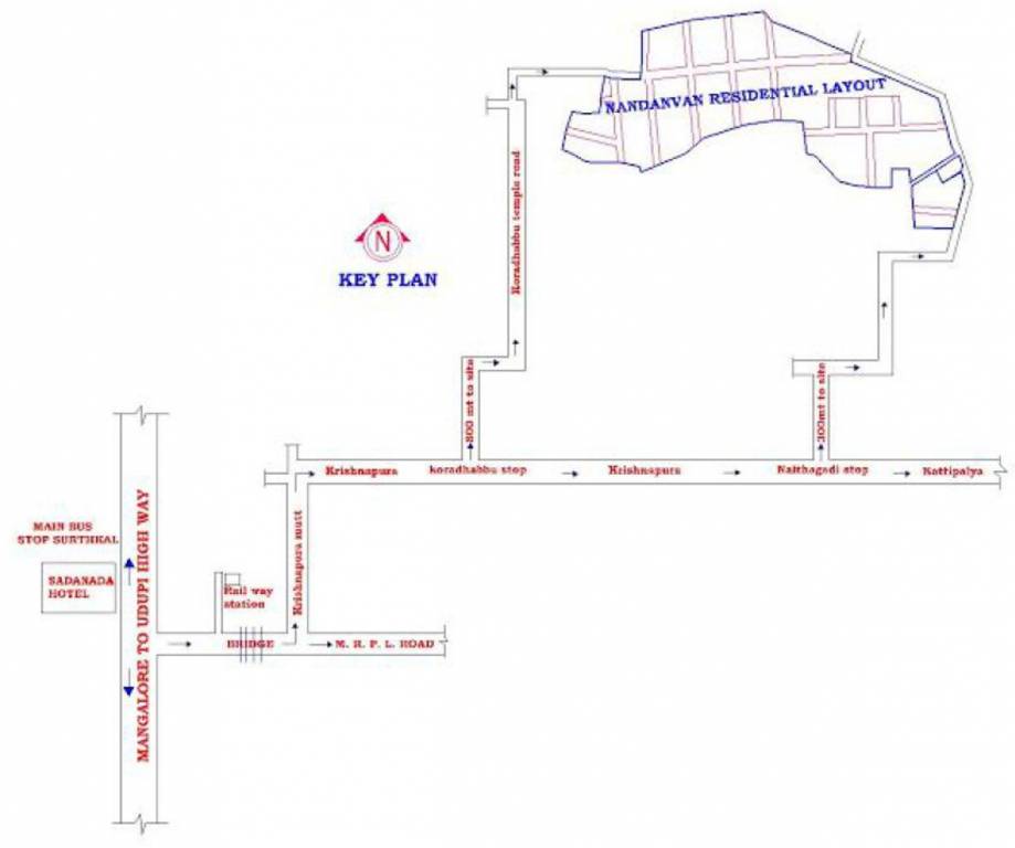 Images for Location Plan of Nidhi Nandanvan