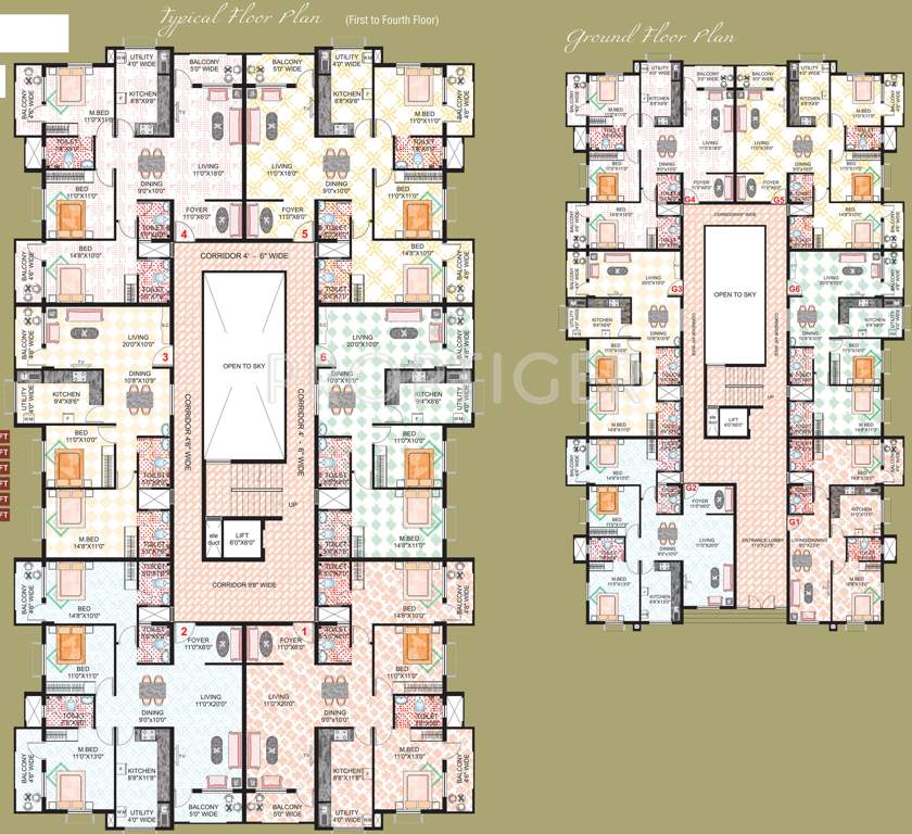 Images for Cluster Plan of Vishwas Royal