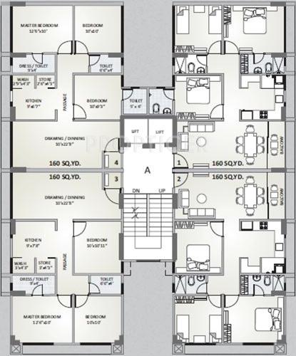 Images for Cluster Plan of Prerna Aagam aagam Images for Cluster Plan of Prerna Aagam