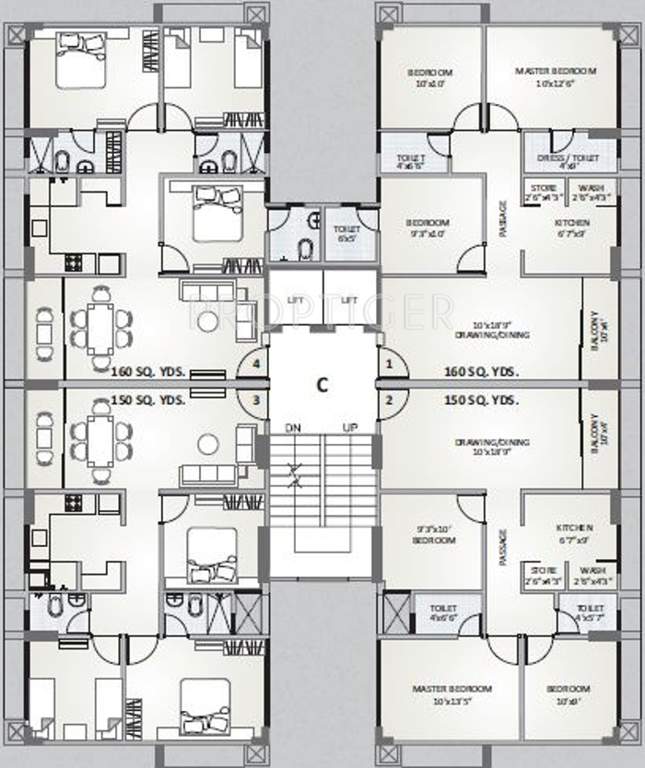 aagam Images for Cluster Plan of Prerna Aagam
